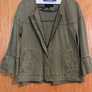 Sanctuary Olive Green Jacket with Bell Sleeves